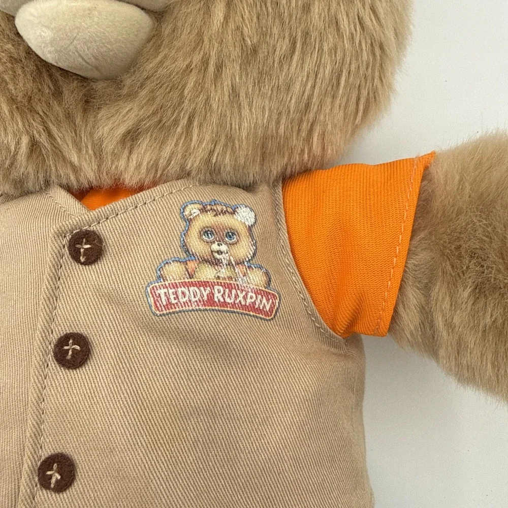 Teddy Ruxpin 2017 Animated Storytelling Bear Bluetooth LCD Eyes - Tested Working